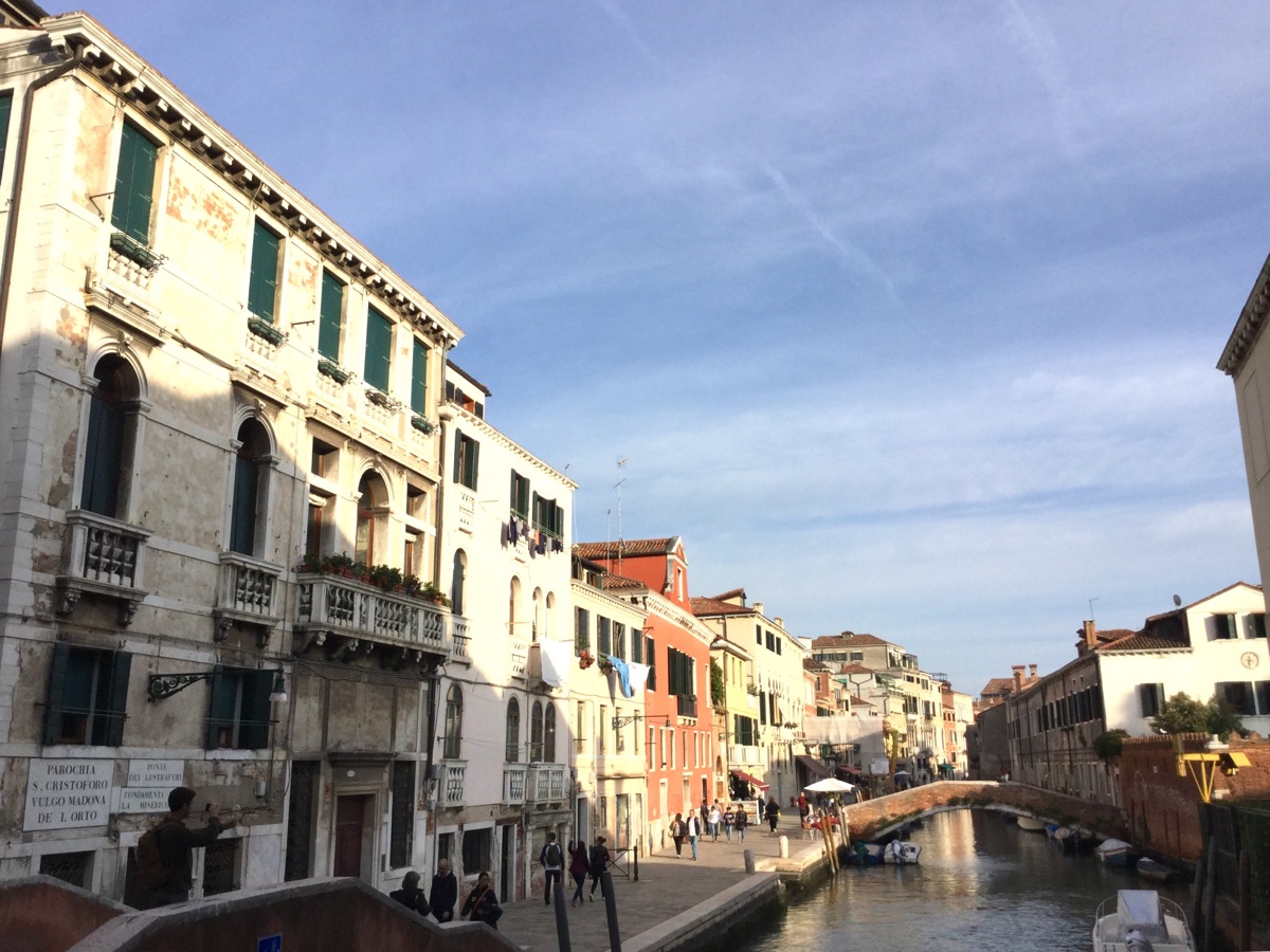 マイレージを貯めて行ったイタリアのヴェネツィア風景